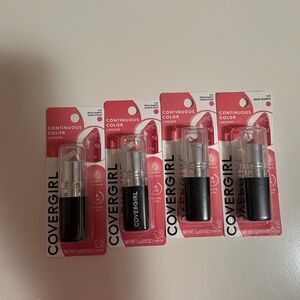 4 New Covergirl Continuous Color Lipstick 415 Rose Quartz